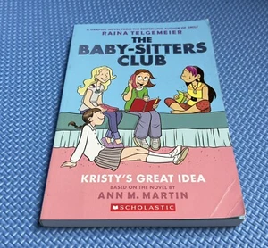 Babysitters Club Kristy's Great Idea A Graphic Novel by Reina Telgemeier - Picture 1 of 8