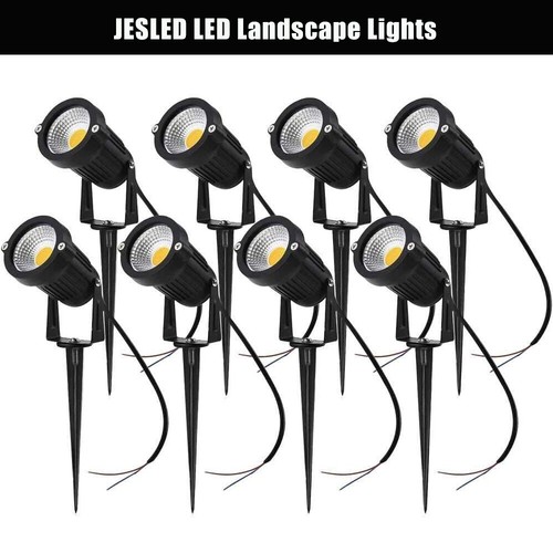 12V 5W LED Low Voltage Landscape Light 3000K Garden Outdoor Spotlight Waterproof eBay