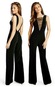 🌸🌸 $298 GUESS BY MARCIANO RAQUELLE MESH JUMPSUIT 🌸🌸 - Picture 1 of 4