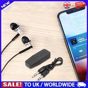 3.5mm AUX Jack Audio Receiver A2DP Bluetooth Transmitter Wireless Dongle Adapter