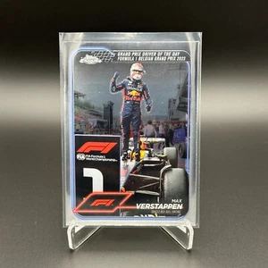 2024 Topps Chrome Formula 1 MAX VERSTAPPEN #170 Grand Prix Driver of the Day - Picture 1 of 4
