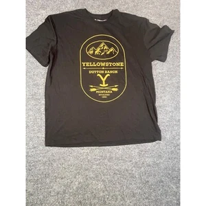 Yellowstone dutton ranch montana unisex mens tshirt size 2XLARGE NWT - Picture 1 of 18