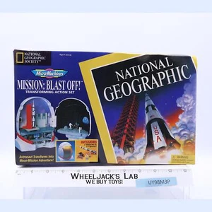 National Geographic Society Mission Blast Off! Micro Machines 1993 Galoob MISB - Picture 1 of 6