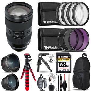 Tamron 35-150mm f/2-2.8 III VXD Lens for Sony 3 Lenses+Tripod +Backpack -128GB