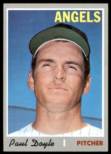 1970 TOPPS PAUL DOYLE CALIFORNIA ANGELS #277