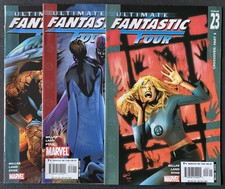 Ultimate Fantastic Four #21 22 & 23 Crossover VF/NM Condition 2005