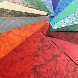 0,19€ jeMeter * 250m Rolle Rosen Geschenkpapier 25cm breit (wie 30cm)* 14 Farben - Bild 1 von 48