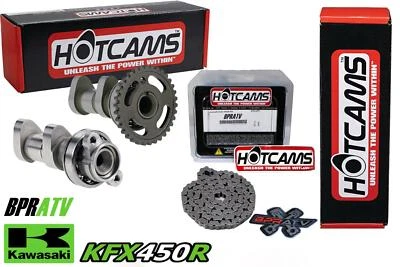 08-14 Kawasaki KFX450R KFX 450R Hotcams Hot Cams etapa 3 árboles de levas cadena de distribución Foto 1 de 4
