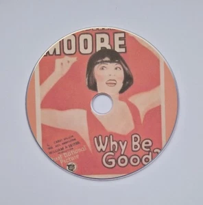 WHY BE GOOD? 1929 DVD PUBLIC DOMAIN FILM JEAN HARLOW, COLLEEN MOORE, ANDY DEVINE - Picture 1 of 1
