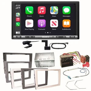 Sony XAV-AX3250 DAB+ CarPlay Einbauset für Opel Astra H Corsa D Zafira B Antara - Bild 1 von 1