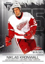 2003-04 Titanium Retail Jersey Number Parallels #118 Niklas Kronwall