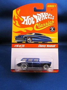 Hot Wheels 2004 Classics Series 1 Blue Chevy Nomad - Picture 1 of 1