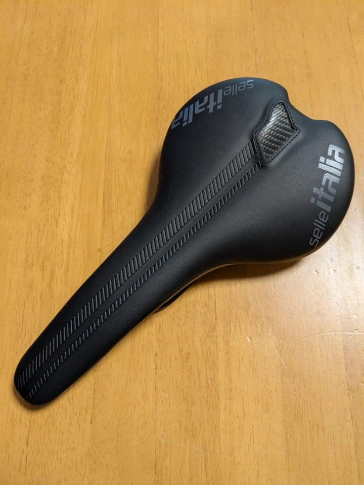 Sillín Selle Italia Flite Boost TM Manganese Rail Road L1 (145x248 mm) negro Foto 1 de 3