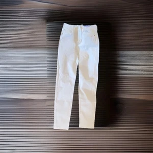 Marks & Spencer White Slim Fit Magic Skinny Denim Jeans Short Size 8 /EU 34 - Picture 1 of 9