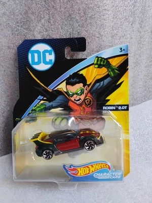 HOT WHEELS CHARACTER CARS DC ROBIN 2.OT DIE CAST - Immagine 1 di 3