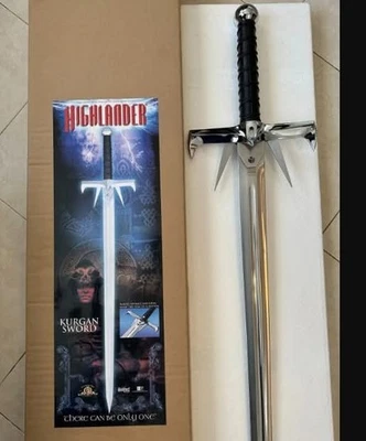  Espada Kurgan Vintage RARA UC2613 United CutleryHighlander FEITA NA ESPANHA - Imagem 1 de 4
