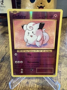 Clefairy - 63/108 - Pokemon Evolutions XY Reverse Holo Rare Card - Picture 1 of 2