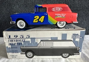 Jeff Gordon 1/25 1955 Chevrolet Delivery Coin Bank, Mint Condition ￼ - Picture 1 of 14