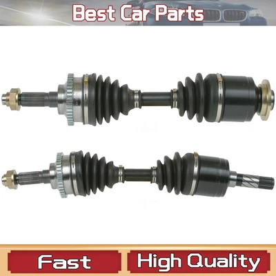 CV Axle Shaft Front Pair Cardone 2 pcs for 1989 1990 1991 1992 MAZDA MPV UU26_LP - Image 1 of 4