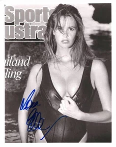 Elle Macpherson signiertes Autogramm 8x10 Foto - atemberaubendes Sport illustriertes Modell - Bild 1 von 2