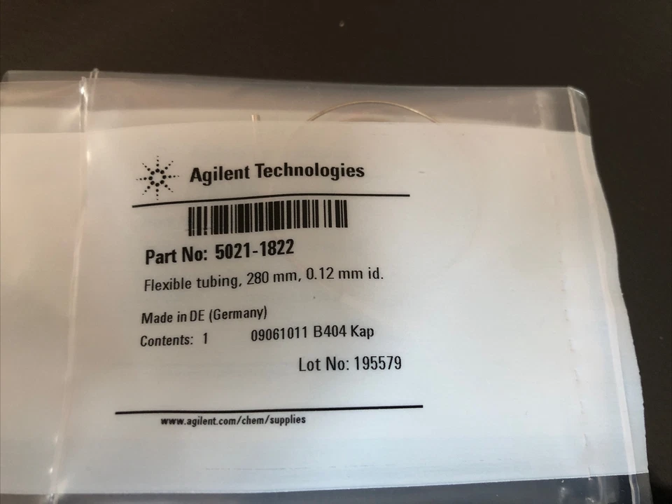 Agilent HP 5021-1822 SS Tubing 280mm 0.12mm ID