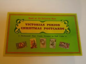 28 VTG Style Victorian Period Christmas Postcards By Merrimack Publishing Corp. - Picture 1 of 3