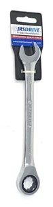 JRSDRIVE Ratcheting Combination Wrench 11/16"SAE 12pt 5°Arc swing CRV - Picture 1 of 5