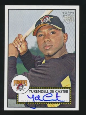 2006 Topps 52 (Signatures-Autographs) -YURENDELL De CASTER (Pittsburgh Pirates) - Image 1 of 2