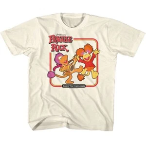Kids Fraggle Rock Dance Square TV Shirt - Picture 1 of 2