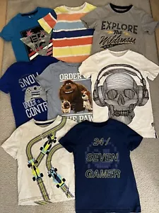 Age 6-7 Years Characters & Motif T-Shirts Tops Bundle - Picture 1 of 4