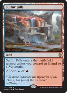 MTG - SULFUR FALLS - Dominaria (R) - Picture 1 of 1