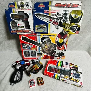 BANDAI JAPAN DX Power Rangers RPM Sentai Go-Onger Morpher Chenger Trigger Set - Picture 1 of 19
