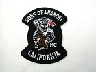 Sons of Anarchy -Californai- Grim Reaper - embroidered Iron on Patch