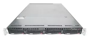 Supermicro Chassis CSE-815 1U 500W red PSU - 80Plus Platinum - 2x PWS-504P-1R - Bild 1 von 6