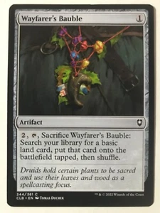 WAYFARER'S BAUBLE Baldur's Gate Commander MTG Magic the Gathering - Picture 1 of 1