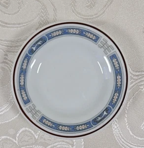 Vintage Syracuse China Mistic Blue Restaurant ware Butter Pat 3 1/2" - Picture 1 of 3