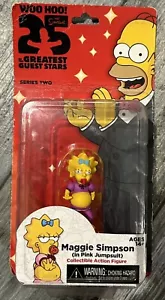Simpsons 25 of Greatest Guest Stars MAGGIE SIMPSON Series 2 Figure NECA 2014 New - Picture 1 of 3