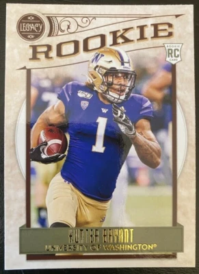 Hunter Bryant Rookie Card 2020 Panini Legacy #177 Washington - Image 1 of 2