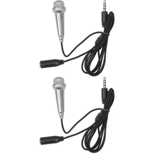 2 PCS Mini-Mikrofon Kleine Mikrofone Für Die Aufnahme Miniatur-Telefonmikrofon - Bild 1 von 12