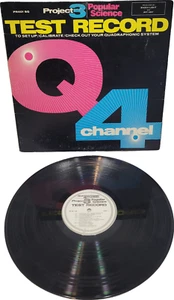 Popular Science Project 3 - Q 4 Channel Test Record 12" PR401 SQ (Vgslashvg) - Picture 1 of 4