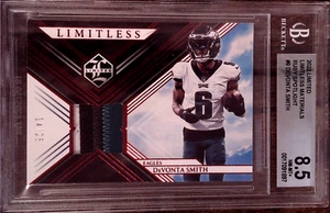 Devonta Smith 2022 Limited Limitless Materials Ruby Spotlight /25 +FREE SHIPPING - Picture 1 of 4