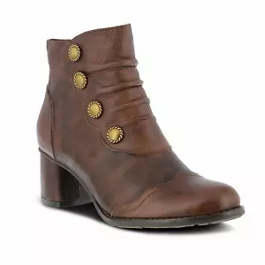 LARTISTE ESTRETTA Boots BROWN New - Picture 1 of 7