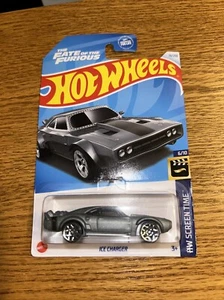 Hot Wheels The Fate of The Furious HW Screen Time 6/10 Ice Charger 78/250 Gray - Picture 1 of 2