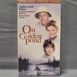 On Golden Pond VHS 1999 Katharine Hepburn Henry Fonda Jane Fonda New Sealed - Picture 1 of 8