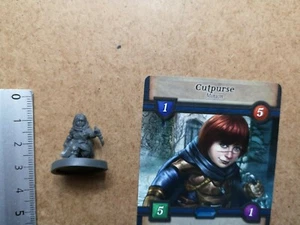 CUTPURSE HALFLING MINIATURE + MINION CARD /KICKSTARTER /ALTAR QUEST G106 - Imagen 1 de 1