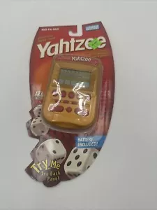 Yahtzee Electronic Hand-Held Game Parker Brothers 2004 Gold NEW - Picture 1 of 7