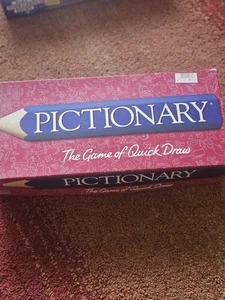 Pictionary Quick Draw Game 2000 MB Hasbro All Complete. Original Pencils - Picture 1 of 7