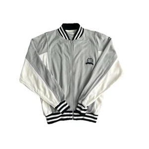 Deadstock Christian Dior Monsieur White Gray Track Jacket Medium New W/ Flaws - Picture 1 of 12