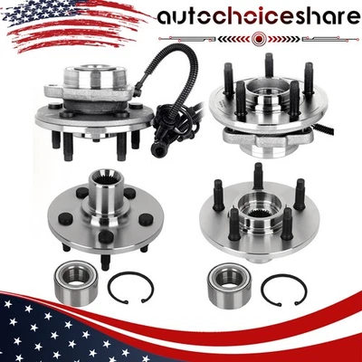 Conjunto de cojinete de cubo de rueda para Mercury Mountaineer Ford Explorer 2002-2005 4 piezas Foto 1 de 4