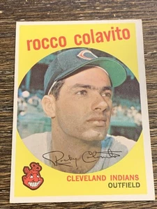 1959 TOPPS ROCKY COLAVITO #420 WB VG-EX+ O SUPERIORE - Foto 1 di 2